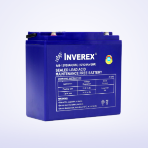 INVEREX ELECTRIC BIKE BATTERY MB -12V20AH (GEL)